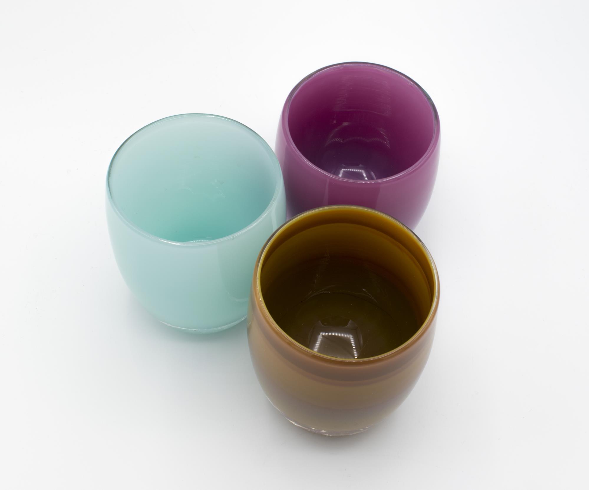 Image of Glass candleholder from Glassybaby, 