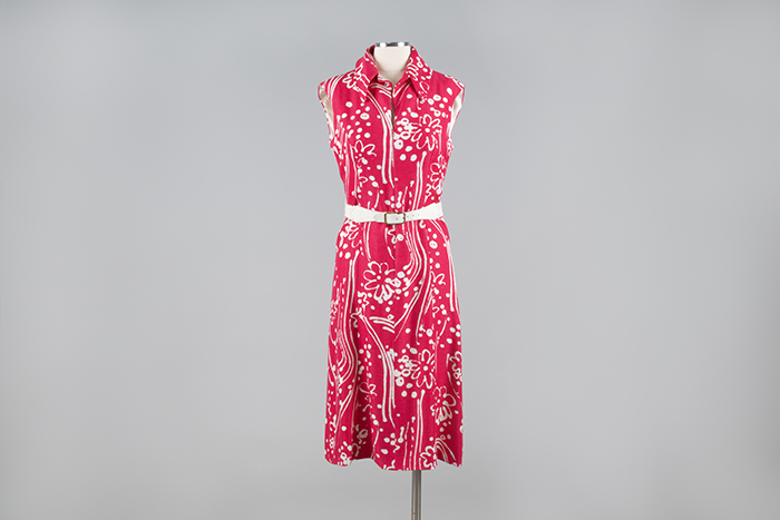 Image of Pink and white ensemble, ca. 1960s