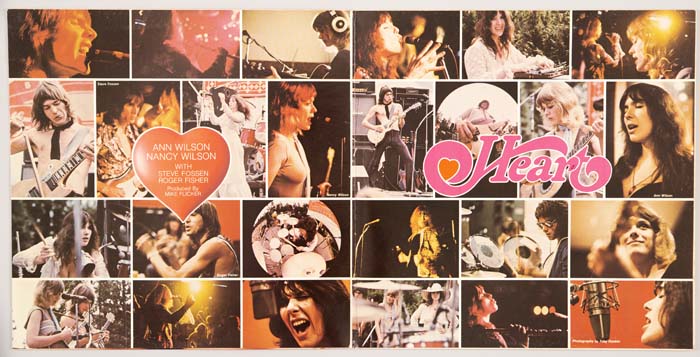 Image of LP record album, Heart, 