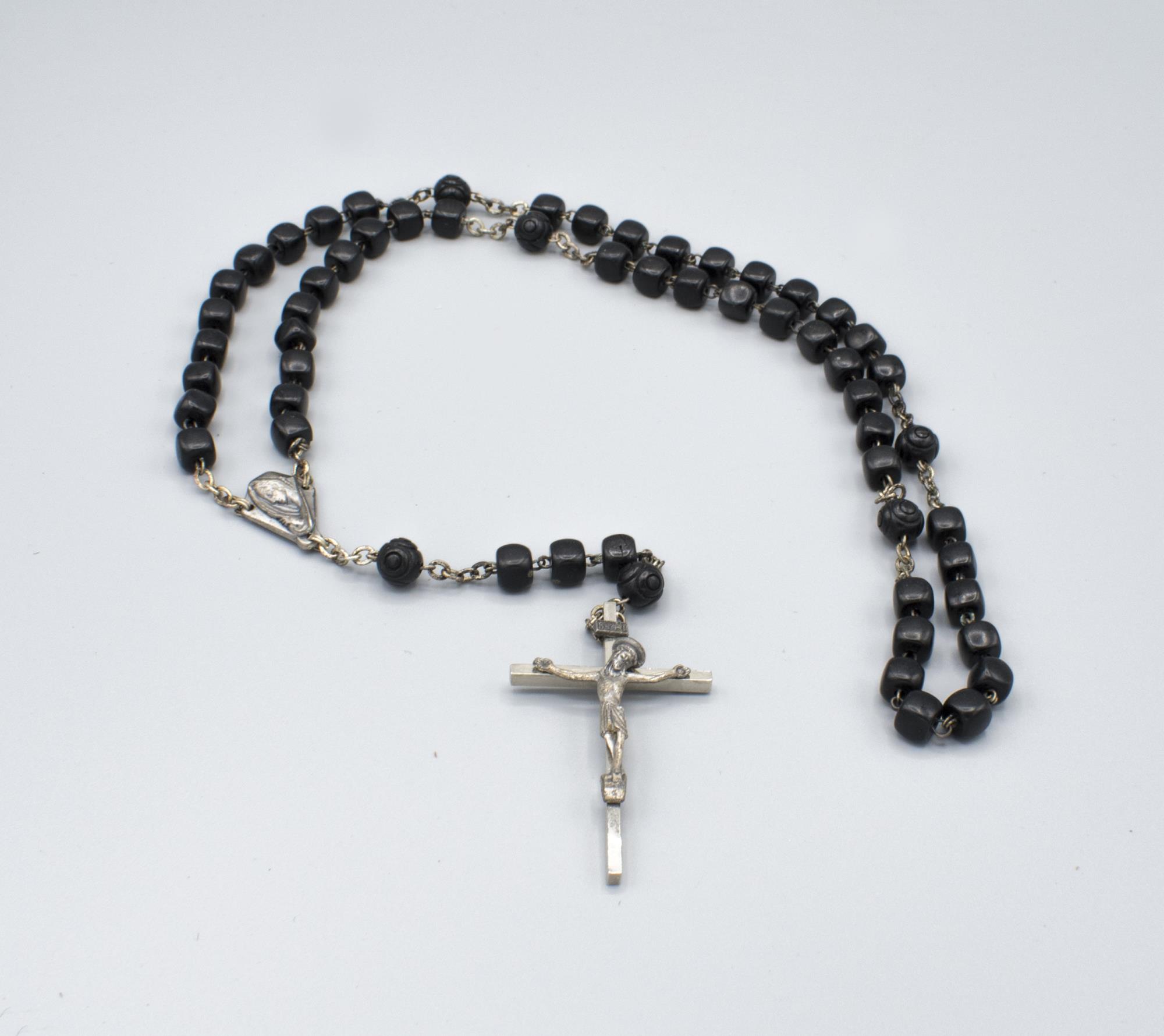 Image of Rosary belonging to John Doyle Bishop, ca. 1950-1980