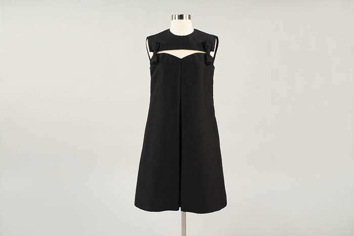 Image of Black cocktail dress from John Doyle Bishop, late 1960s