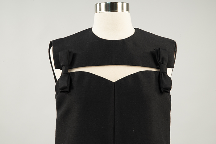Image of Black cocktail dress from John Doyle Bishop, late 1960s