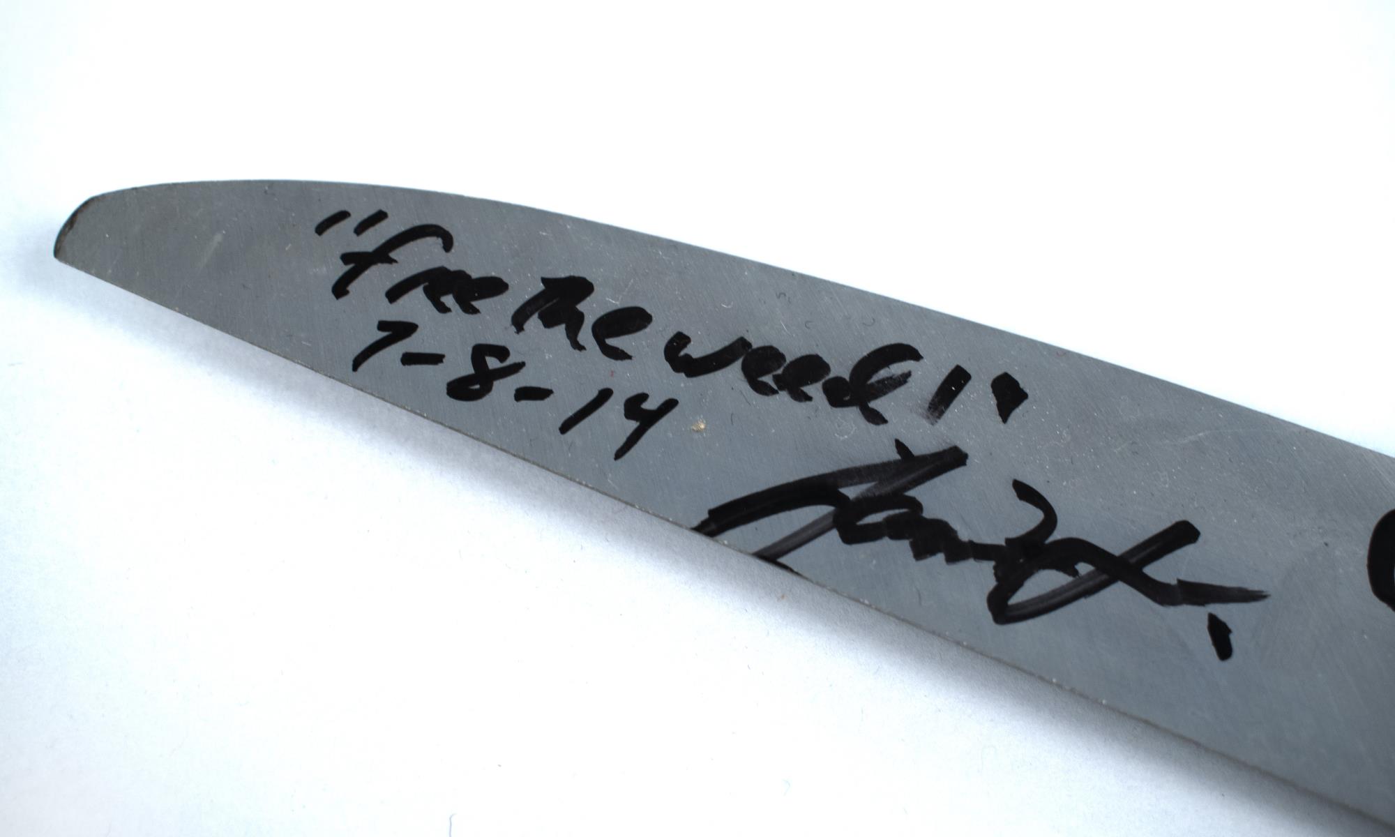 Image of Pair of oversized scissors used for ceremonial ribbon-cutting at Cannabis City, first legalized recreational marijuana store to open in Seattle, July 8, 2014.