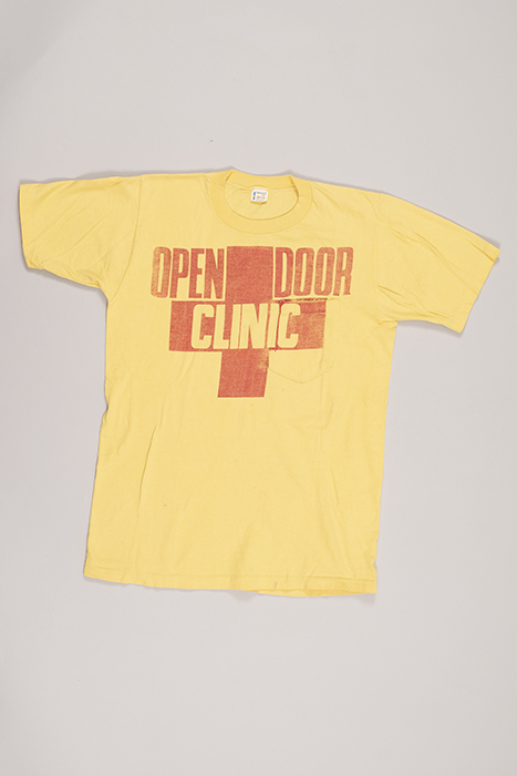 Image of Open Door Clinic T-shirt, ca. 1970s