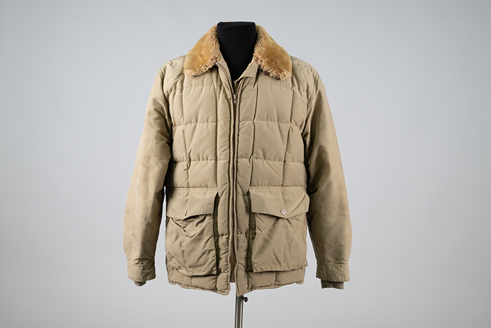 Image of Eddie Bauer down jacket, ca. 1962