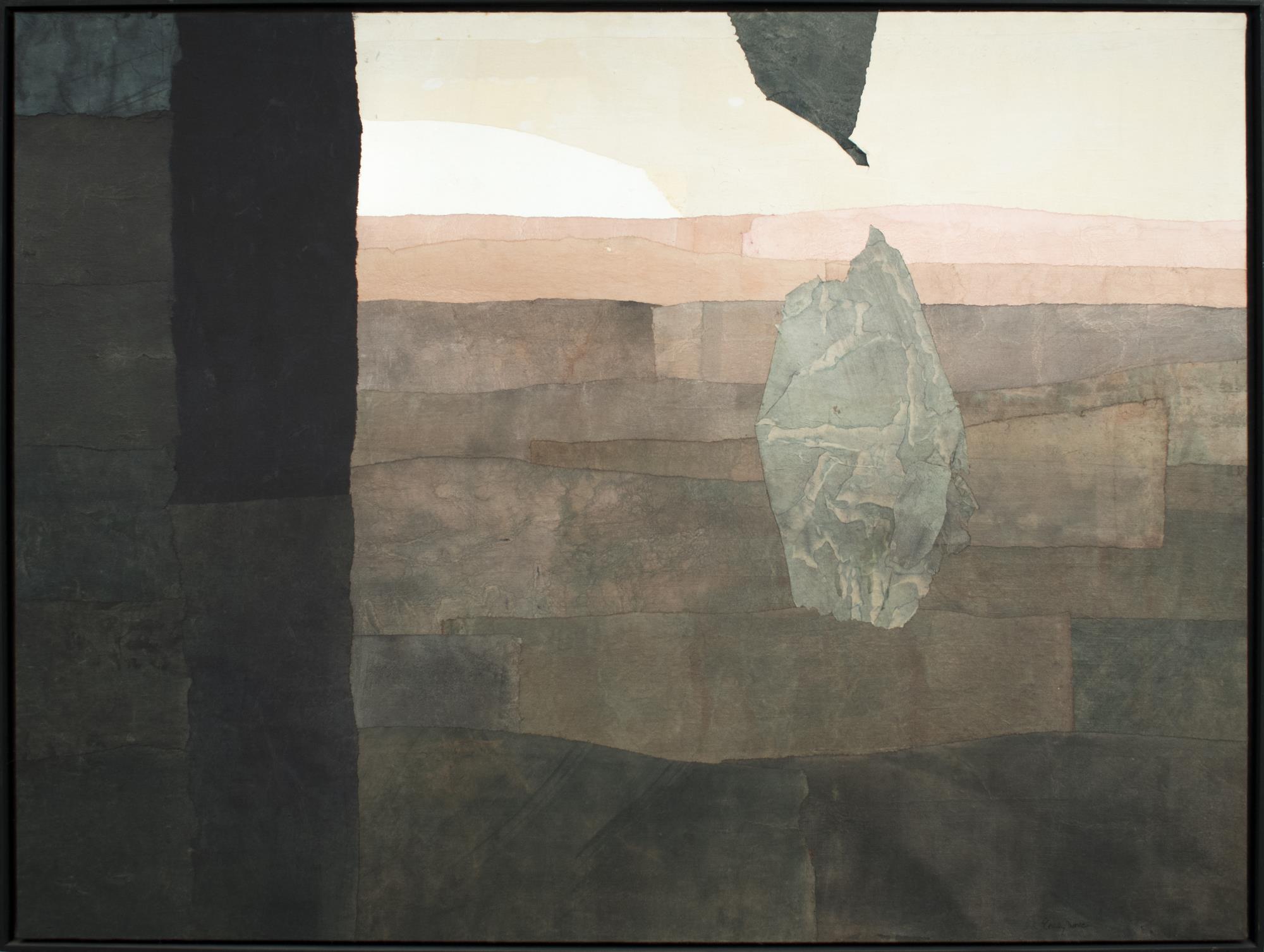 Image of Collage painting, 