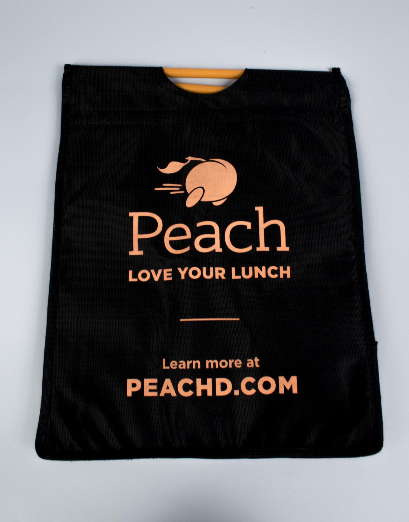 Image of Peach delivery bag, 2016