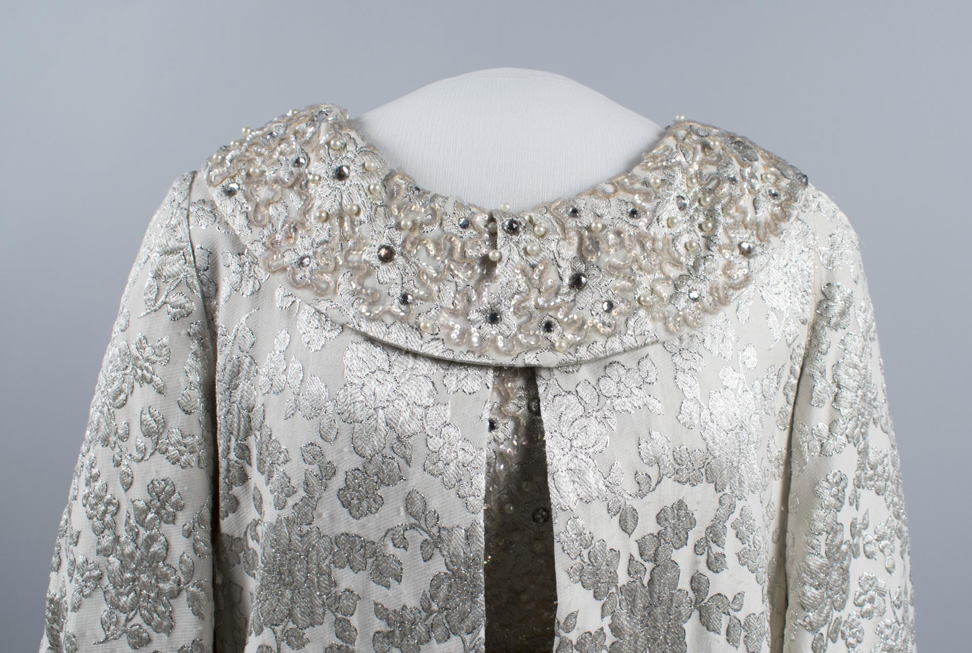 Image of Seafair Queen dress and coat ensemble, 1968