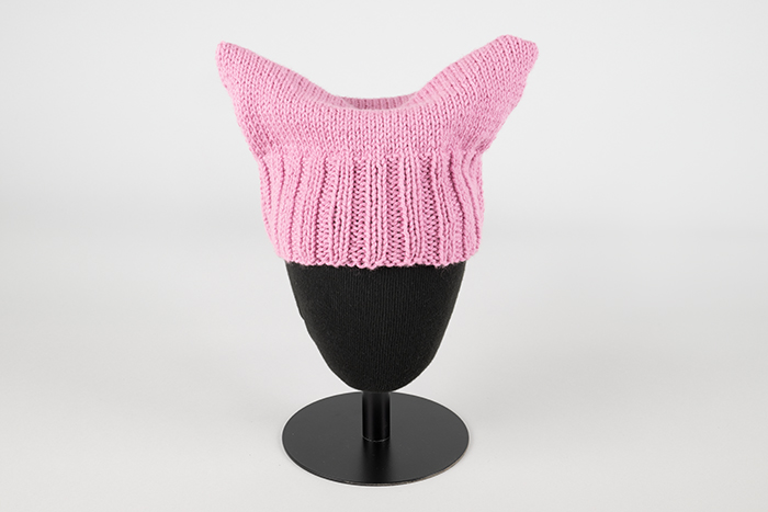 Image of Pink knitted Pussyhat, 2017