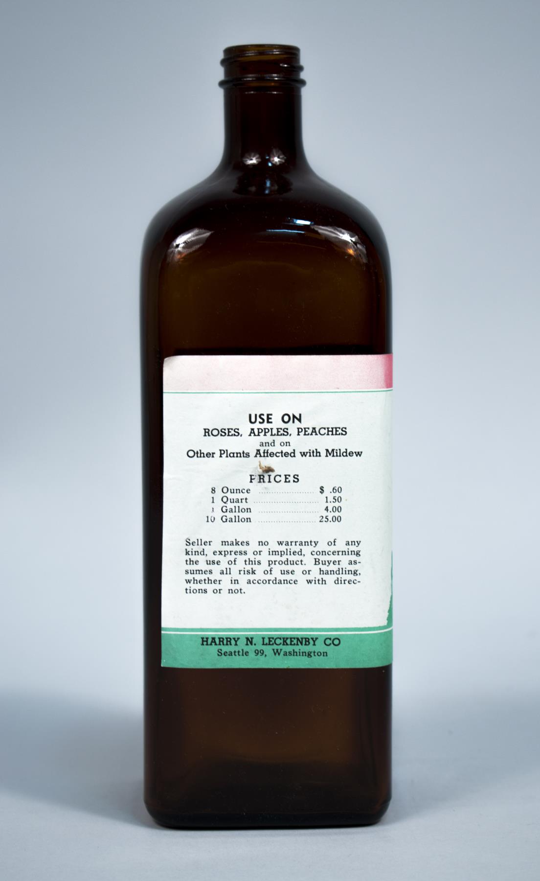 Image of Original unused bottle, 