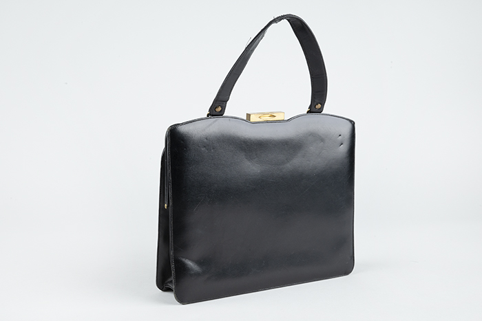 Image of Black purse, ca. 1960