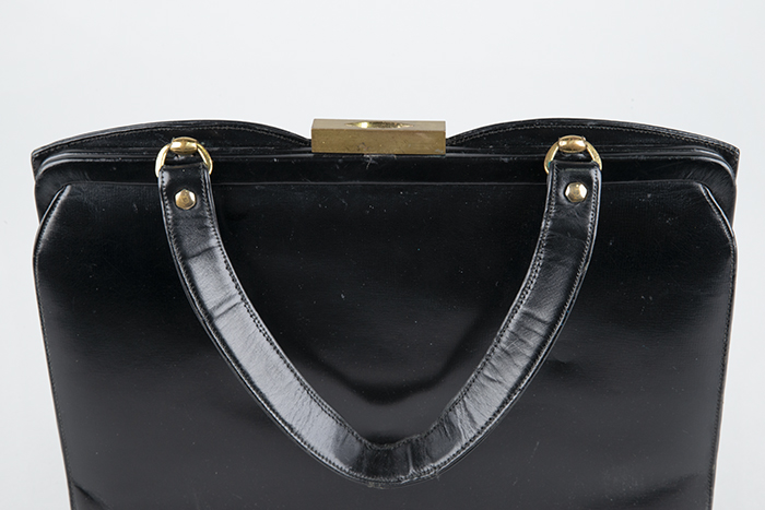 Image of Black purse, ca. 1960