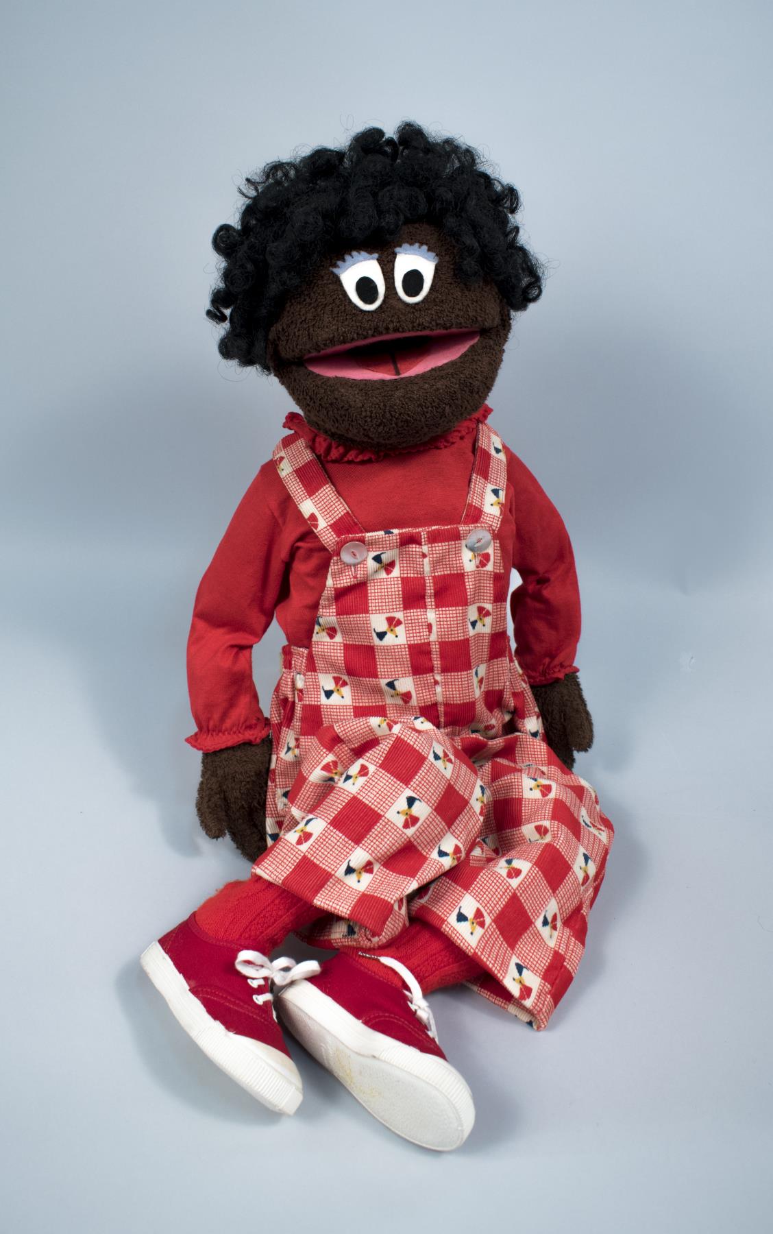 Image of Libby puppet from the Seattle children's television show, Boomerang, ca. 1975-1980