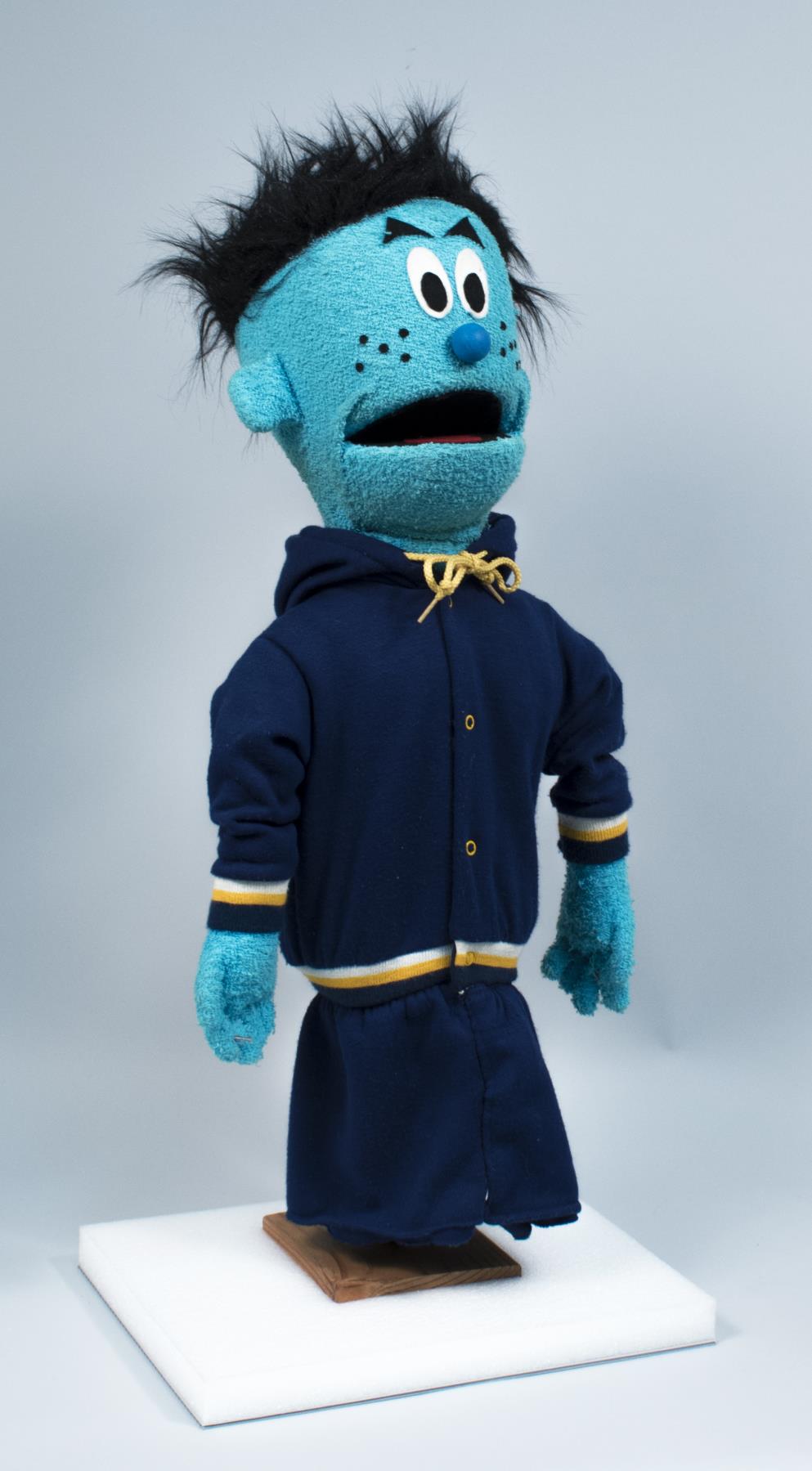 Image of Rookie puppet from the Seattle children's television show, Boomerang, ca. 1975-1980