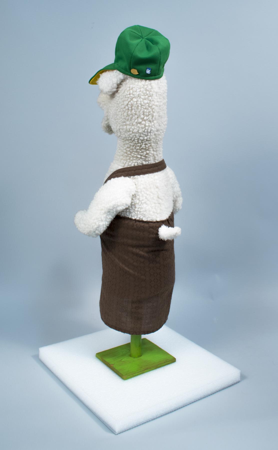 Image of Lamb puppet from the Seattle children's television show, Boomerang, ca. 1975-1980