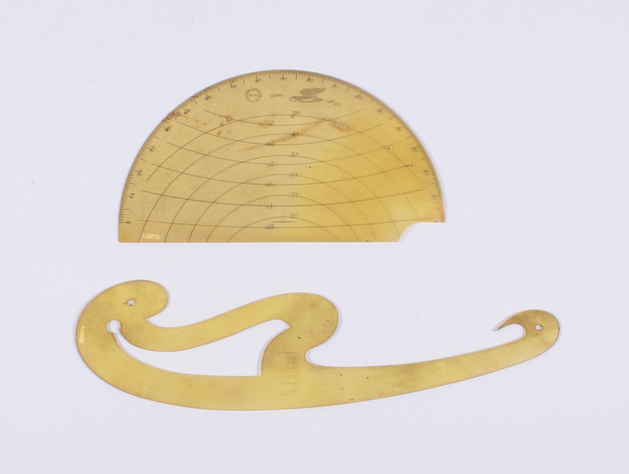 Image of Surveying stencil tool used by James Casey Embree, ca. 1903-1939