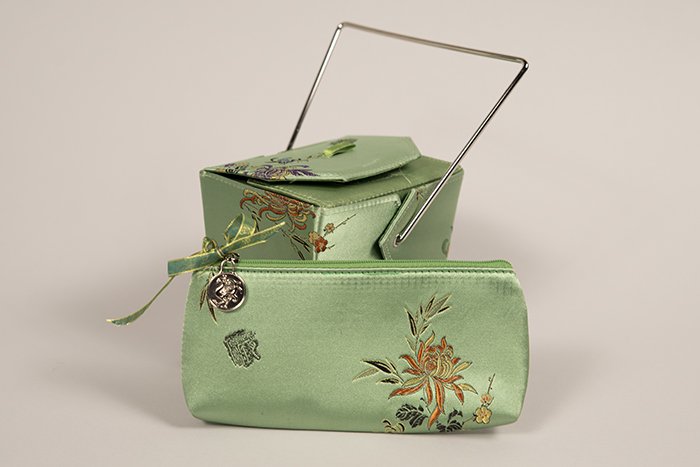 Image of Chinese takeout-style purse, 1998-2010