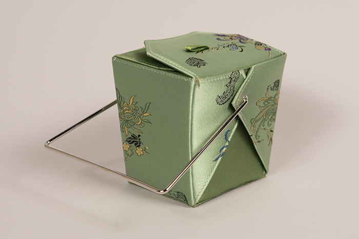 Image of Chinese takeout-style purse, 1998-2010