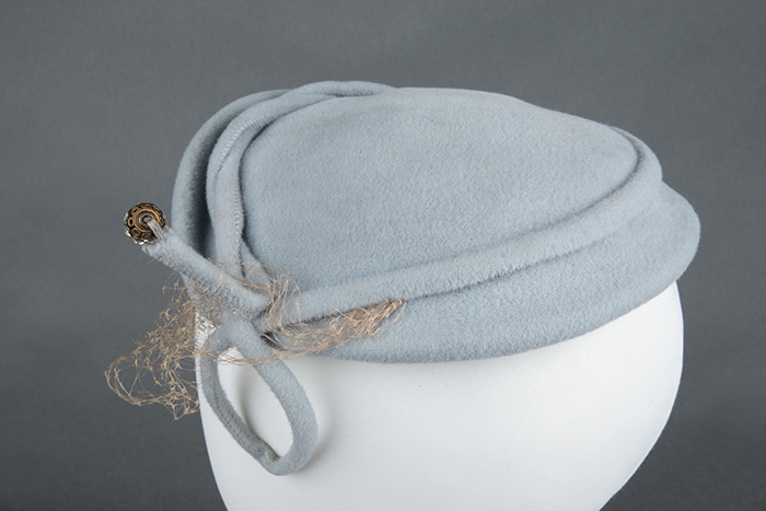 Image of Blue-gray hat from The Bon Marché by 