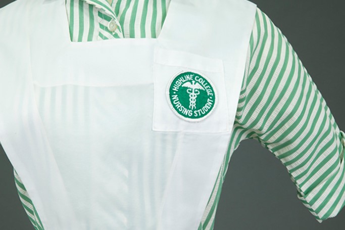 Image of Highline College Nursing School uniform, 1964-1967