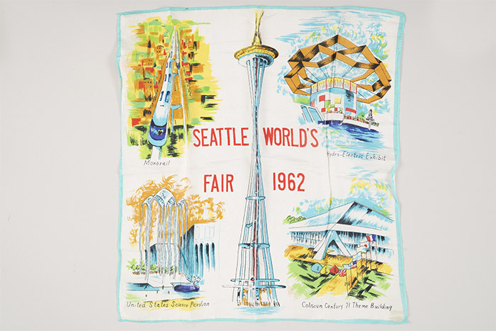 Image of Scarf from the Seattle World's Fair, Century 21, 1962