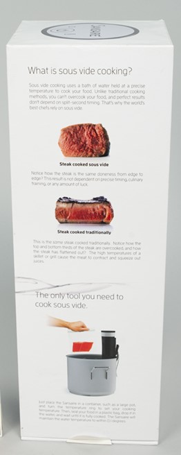 Image of Sansaire Sous Vide cooking machine, 2016