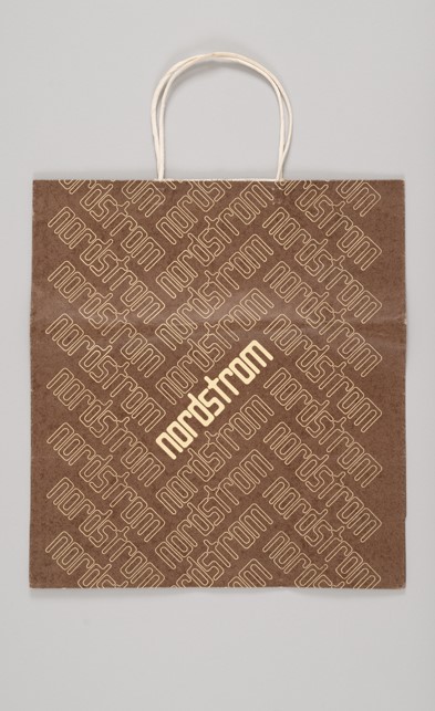 Image of Nordstrom shopping bag, Seattle, ca. 1980s