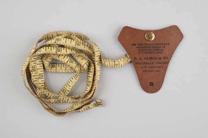 Image of Measuring tape used by Stanley Hostek, ca. 1950s-1990s
