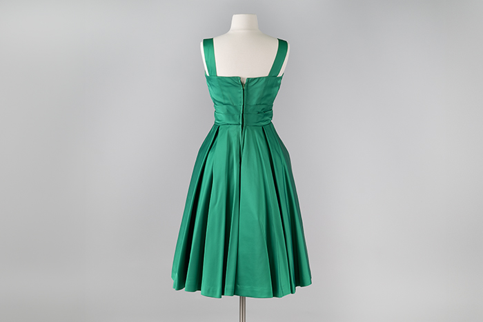 Image of Green cocktail dress, 1950s-1960s