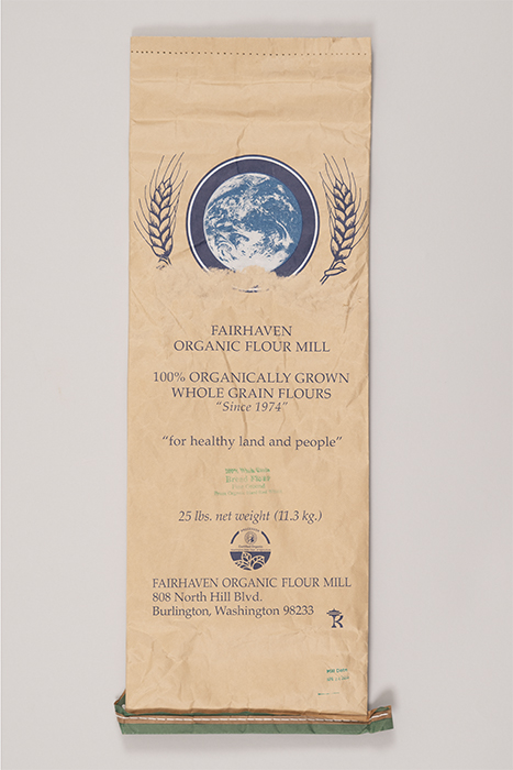 Image of Flour sack from Fairhaven Organic Flour Mill, 2020