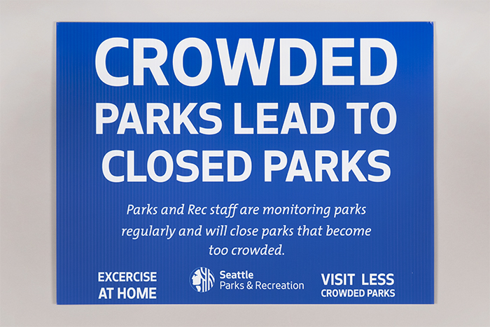Image of Seattle park sign, 