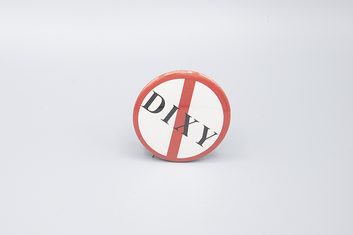 Image of Anti-Dixy Lee Ray pin, 1970s
