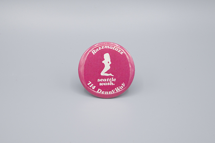Image of Razzmatazz pin, 1990s