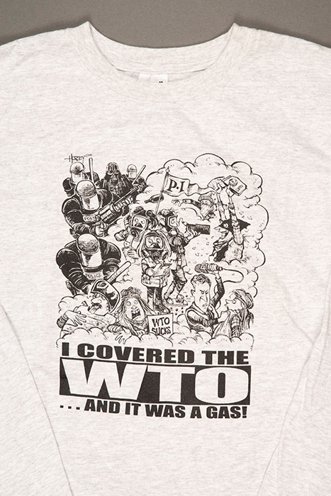 Image of Long sleeve shirt with David Horsey cartoon, 