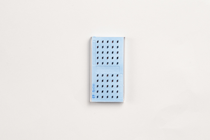 Image of Grid box holder used for vaccine development at the University of Washington in 2020