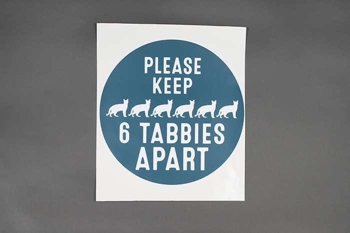 Image of Floor decal from All the Best Pet Care, 