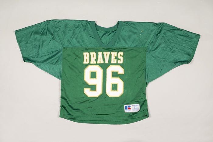 Image of Blanchet High School football jersey #96, 1995