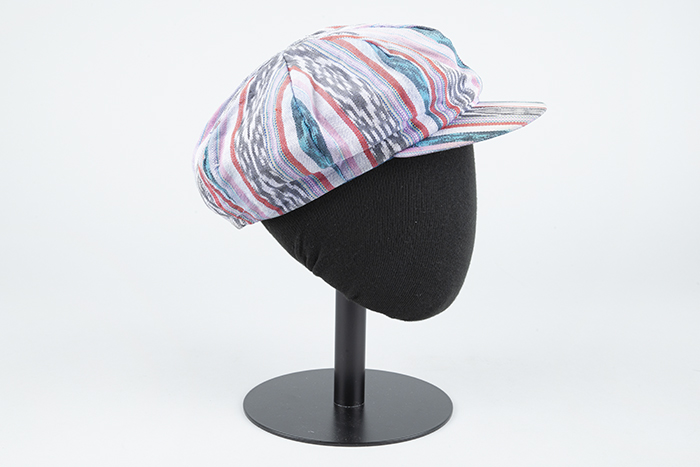 Image of Patterned newsboy hat from Hatterdashery, 1990s