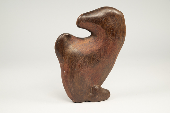 Image of Abstract wooden sculpture made by Everett DuPen, ca. 1950-2000