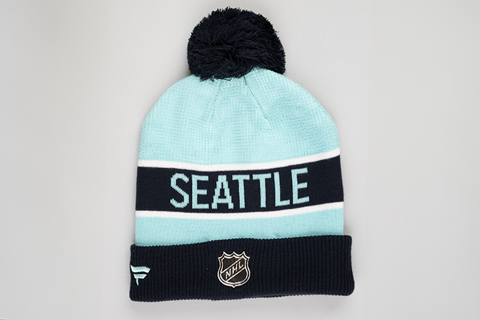 Image of Knit Seattle Kraken hat, 2021