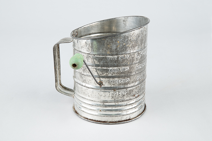 Image of Flour sifter from Borracchini's Bakery, 1950s-1960s