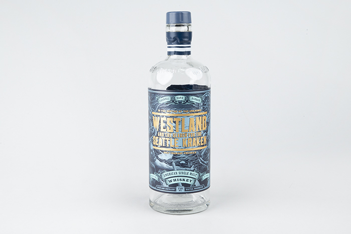 Image of Westland Seattle Kraken whiskey bottle, 2022
