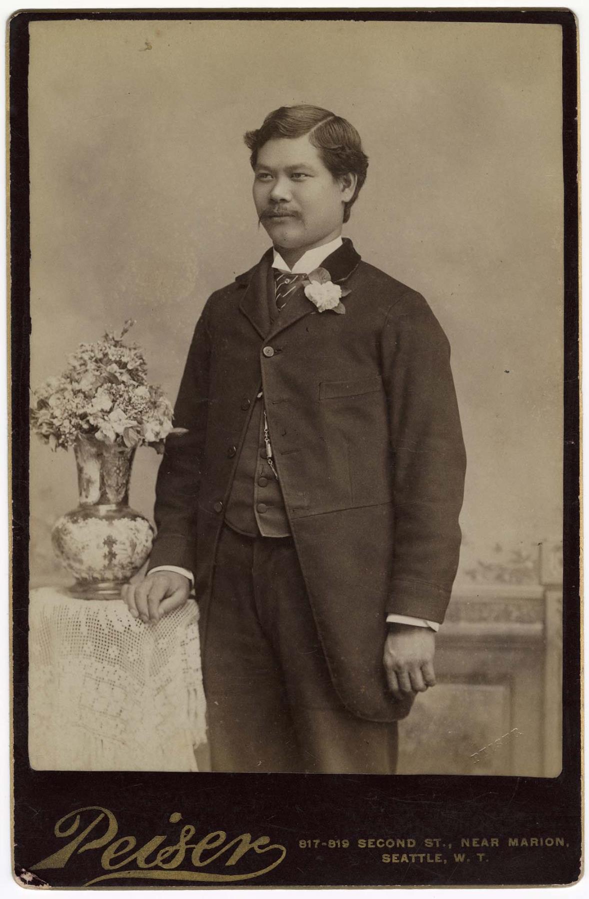 Image of Mark Ten Suie, Seattle, circa 1885