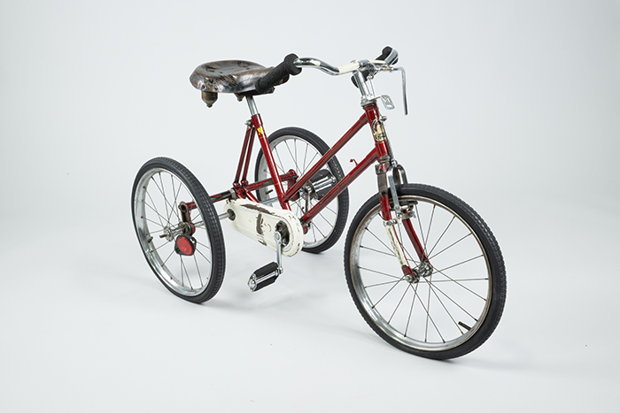 Image of Tricycle from the J.P. Patches television show, ca. 1960