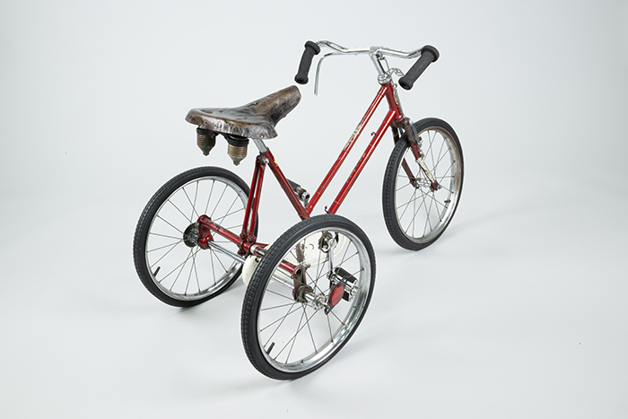 Image of Tricycle from the J.P. Patches television show, ca. 1960