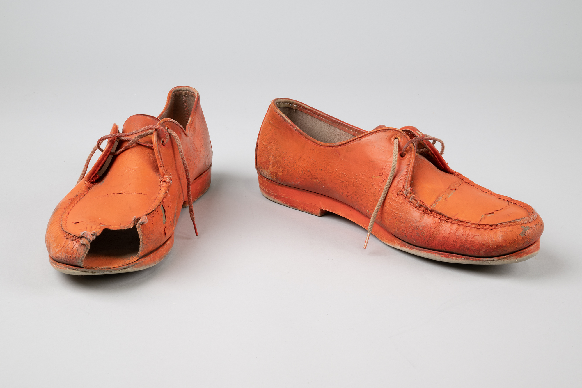 Image of Shoes worn by Gertrude from the J.P. Patches show, ca. 1970-2000