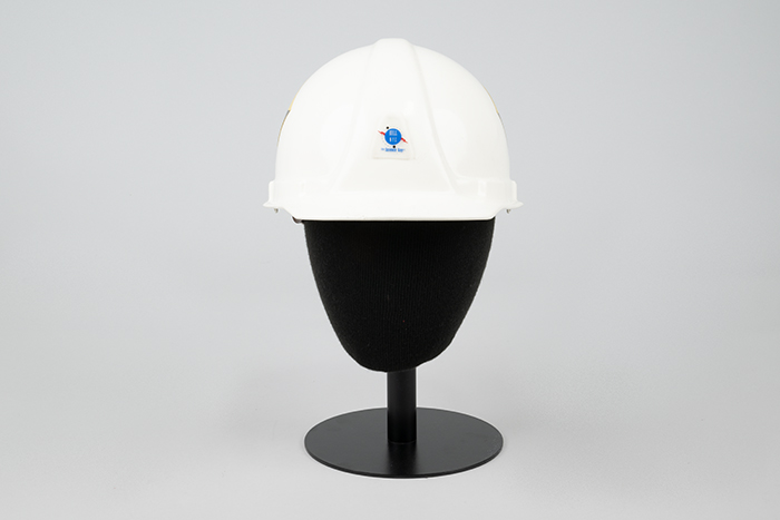 Image of Bill Nye The Science Guy hard hat, 1990s