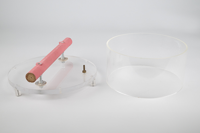 Image of Atmospheric Pressure demonstration device, 1991
