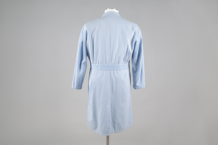 Image of Blue lab coat from Bill Nye the Science Guy TV show, 1990s