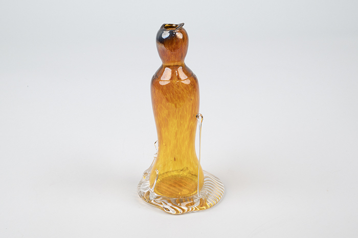 Image of Five (5) glass items made by Bill Nye and Dale Chihuly, 1990s